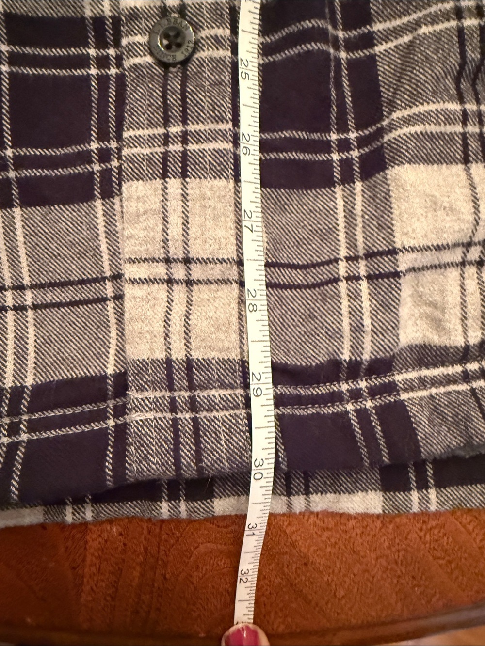 L.L.Bean Men’s Large Fleece Lined Flannel Plaid Shirt Jacket Shacket NWT - Picture 10 of 10